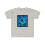 Limited Edition Cosmic Over Cosmetic Soft Cotton SS Tee - Wave Electric