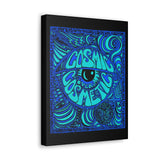 Cosmic Over Cosmetic Canvas Gallery Wraps -  Wave Electric Night