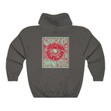 Limited Edition Cosmic Over Cosmetic Hooded Sweatshirt - Red Mint