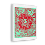 Cosmic Over Cosmetic Limited Edition Canvas Gallery Wraps - Red Minty