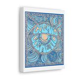 Cosmic Over Cosmetic Canvas Gallery Wraps -  Blue Dune