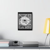 Cosmic Over Cosmetic Limited Edition Canvas Gallery Wraps -  Black and White