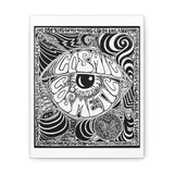 Cosmic Over Cosmetic Limited Edition Canvas Gallery Wraps - White and Black