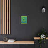 Copy of Cosmic Over Cosmetic Canvas Gallery Wraps -  Lagoon Life Lime