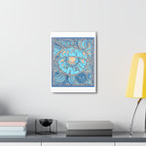 Cosmic Over Cosmetic Canvas Gallery Wraps -  Blue Dune