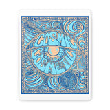 Cosmic Over Cosmetic Canvas Gallery Wraps -  Blue Dune