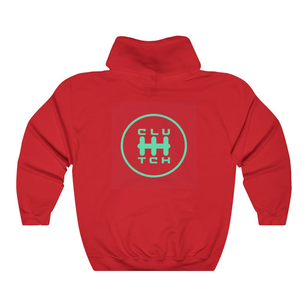 Limited Edition Clutch Signature Hooded Sweatshirt - Red Mint
