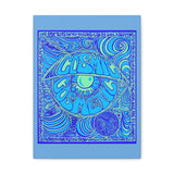 Cosmic Over Cosmetic Canvas Gallery Wraps -  Blue Bliss Sky