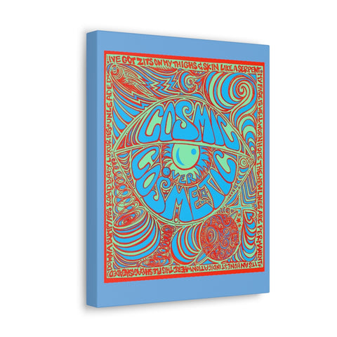 Cosmic Over Cosmetic Canvas Gallery Wraps -  Red Racer Sky