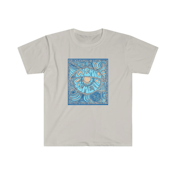 Limited Edition Cosmic Over Cosmetic Soft Cotton SS Tee - Blue Dune