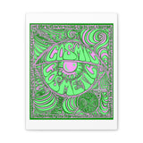 Cosmic Over Cosmetic Canvas Gallery Wraps -  Lilac Lizard