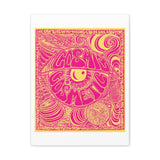 Cosmic Over Cosmetic Canvas Gallery Wraps -  Pink Lemonade