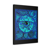 Cosmic Over Cosmetic Canvas Gallery Wraps -  Wave Electric Night