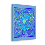 Cosmic Over Cosmetic Canvas Gallery Wraps -  Blue Bliss Sky