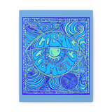 Cosmic Over Cosmetic Canvas Gallery Wraps -  Blue Bliss Sky