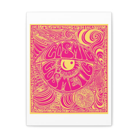 Cosmic Over Cosmetic Canvas Gallery Wraps -  Pink Lemonade