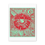 Cosmic Over Cosmetic Limited Edition Canvas Gallery Wraps - Red Minty