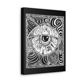 Cosmic Over Cosmetic Limited Edition Canvas Gallery Wraps -  Black and White