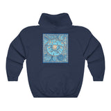 Limited Edition Cosmic Over Cosmetic Hooded Sweatshirt - Blue Dune