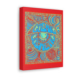 Copy of Cosmic Over Cosmetic Canvas Gallery Wraps -  Red Racer Fire