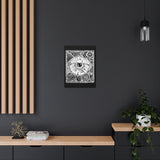 Cosmic Over Cosmetic Limited Edition Canvas Gallery Wraps -  Black and White