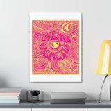 Cosmic Over Cosmetic Canvas Gallery Wraps -  Pink Lemonade