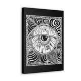 Cosmic Over Cosmetic Limited Edition Canvas Gallery Wraps -  Black and White