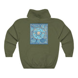 Limited Edition Cosmic Over Cosmetic Hooded Sweatshirt - Blue Dune