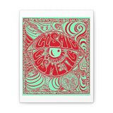 Cosmic Over Cosmetic Limited Edition Canvas Gallery Wraps - Red Minty