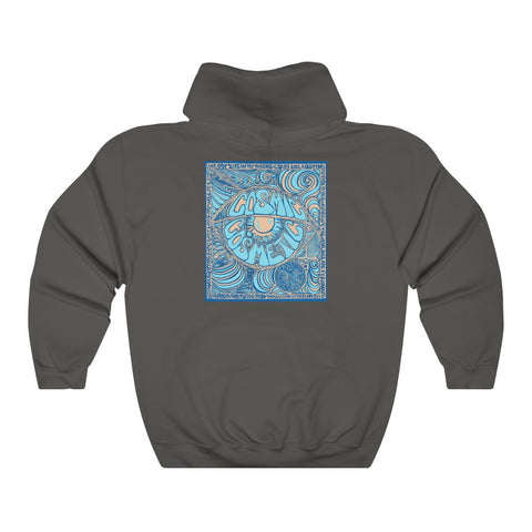 Limited Edition Cosmic Over Cosmetic Hooded Sweatshirt - Blue Dune