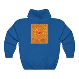 Limited Edition Cosmic Over Cosmetic Hooded Sweatshirt - Orange Rush