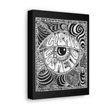 Cosmic Over Cosmetic Limited Edition Canvas Gallery Wraps -  Black and White