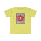 Limited Edition Cosmic Over Cosmetic Soft Cotton SS Tee - Red