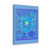 Cosmic Over Cosmetic Canvas Gallery Wraps -  Blue Bliss Sky