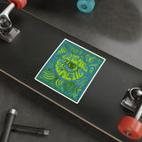 Cosmic Over Cosmetic Die-Cut Sticker - Lagoon Life