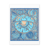 Cosmic Over Cosmetic Canvas Gallery Wraps -  Blue Dune