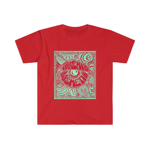 Cosmic Over Cosmetic Soft Cotton SS Tee - Red Mint