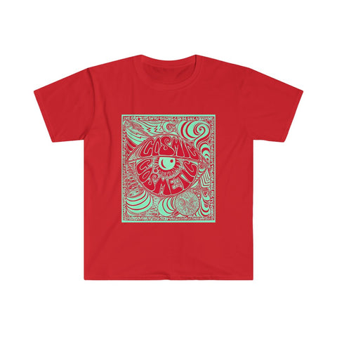 Cosmic Over Cosmetic Soft Cotton SS Tee - Red Mint