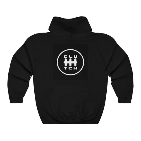 Limited Edition Clutch Signature Hooded Sweatshirt - Black and White
