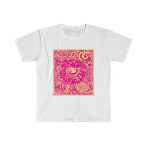 Cosmic Over Cosmetic Soft Cotton SS Tee - Pink Lemonade