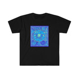 Limited Edition Cosmic Over Cosmetic Soft Cotton SS Tee - Blue Bliss