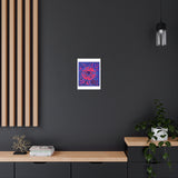 Cosmic Over Cosmetic Canvas Gallery Wraps -  Purple Neon
