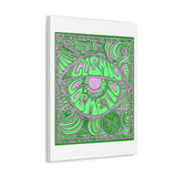 Cosmic Over Cosmetic Canvas Gallery Wraps -  Lilac Lizard
