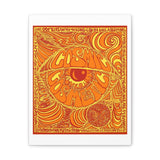 Cosmic Over Cosmetic Canvas Gallery Wraps -  Orange Rush