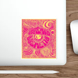 Cosmic Over Cosmetic Die-Cut Sticker - Pink Lemonade