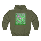 Limited Edition Cosmic Over Cosmetic Hooded Sweatshirt - Lilac Lizard