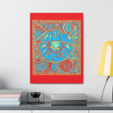 Copy of Cosmic Over Cosmetic Canvas Gallery Wraps -  Red Racer Fire